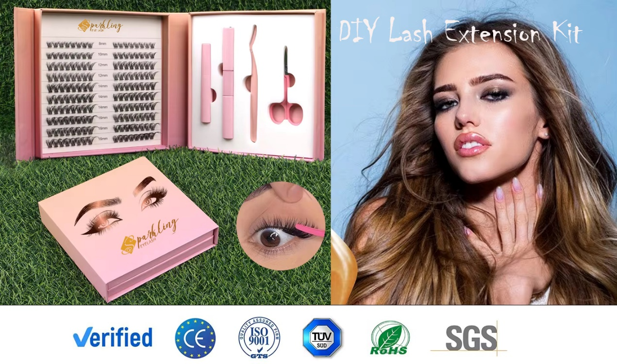 Entuk Tampilan Sampurna karo Kit Kluster Lash DIY kanthi Rega Pabrik