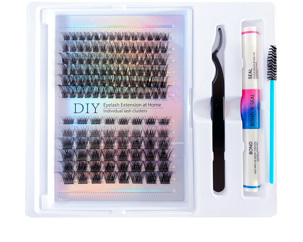 Produk Pingdu Sparkling Eyelash® paling apik kanggo Ekstensi Bulu Mata DIY sing Katon Alami