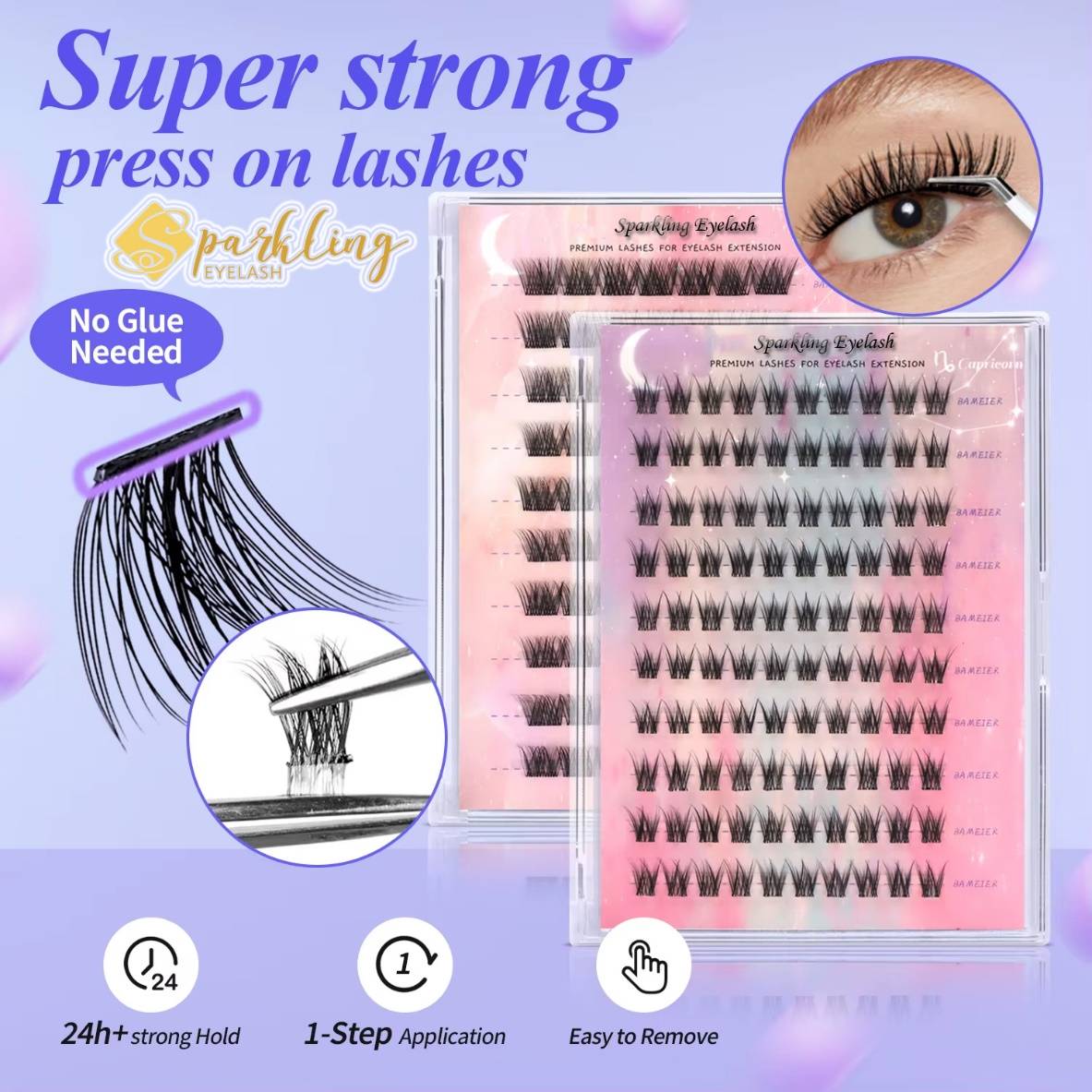 Qingdao Sparkling eyelash revolusi kanthi industri kaendahan kanthi bulu mata sing disesuaikan, lan bisa digunakake maneh