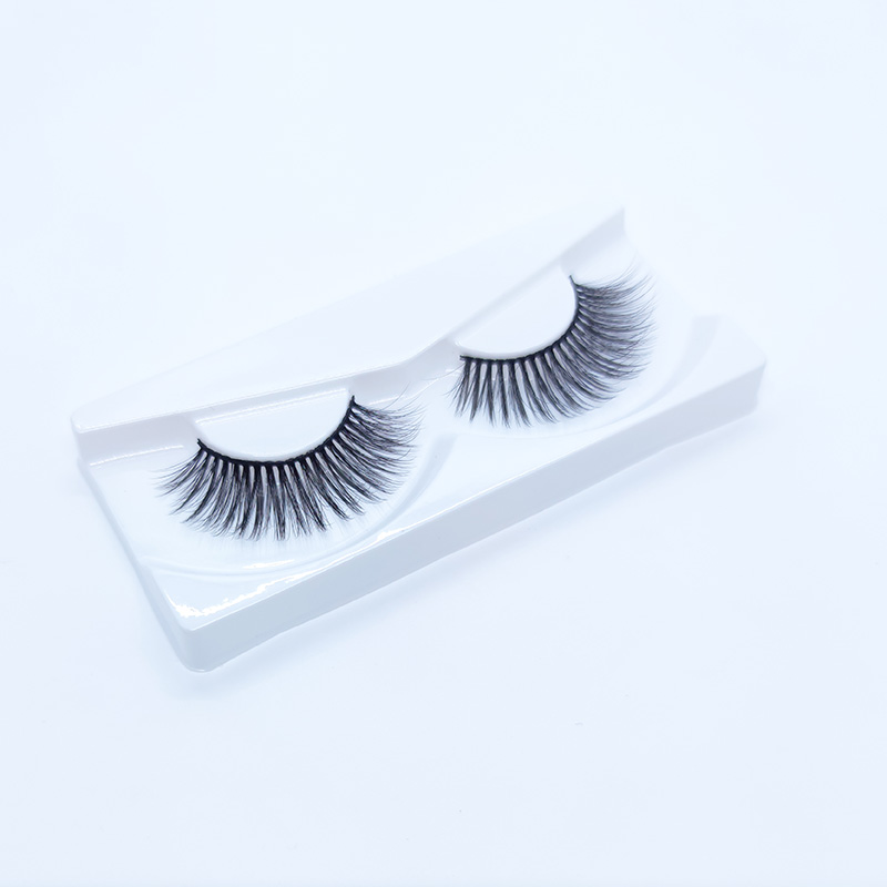 5D Mink Bulu Mata Palsu Bulu mata Sutra Soft Dramatic Natural Look 1 Pasang