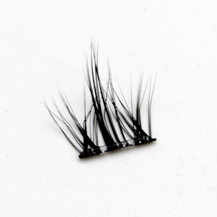 D Curl Fluffy Eyelash Cluster Pre-Glued Cluster Bulu Mata