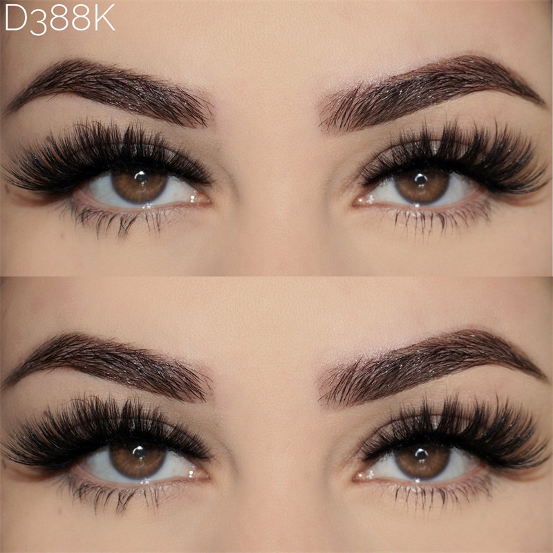 8D Volume Natural Crossed Faux Mink Bulu Mata