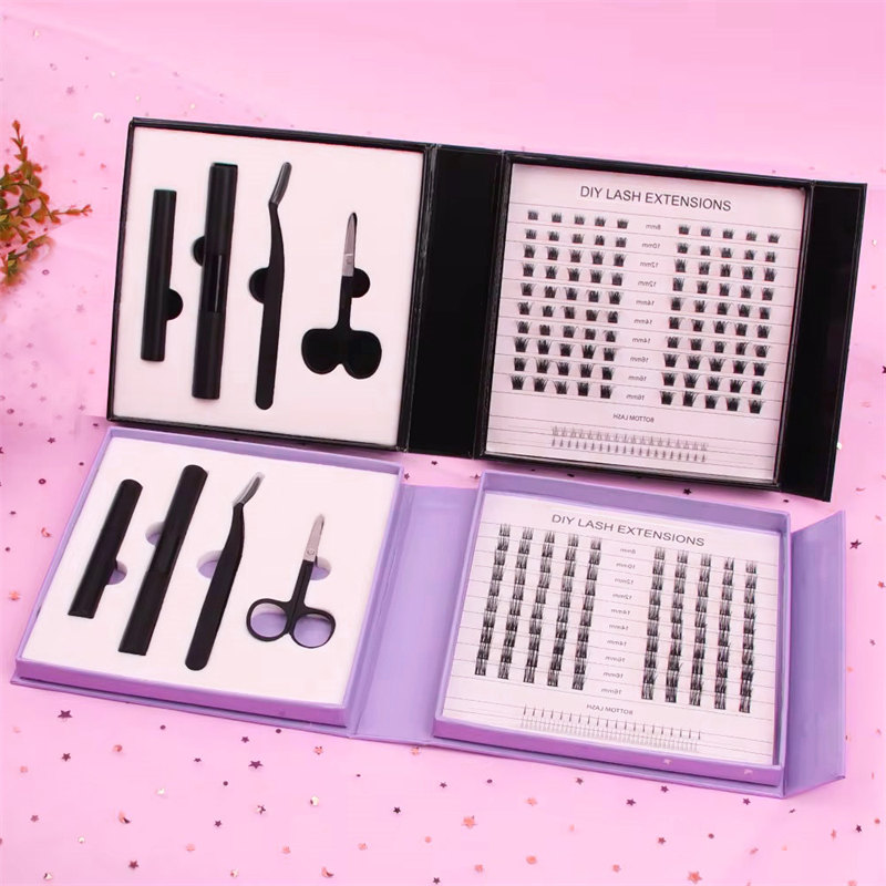 Ikatan Bulu Mata DIY lan Kit Ekstensi Bulu Mata Sealer
