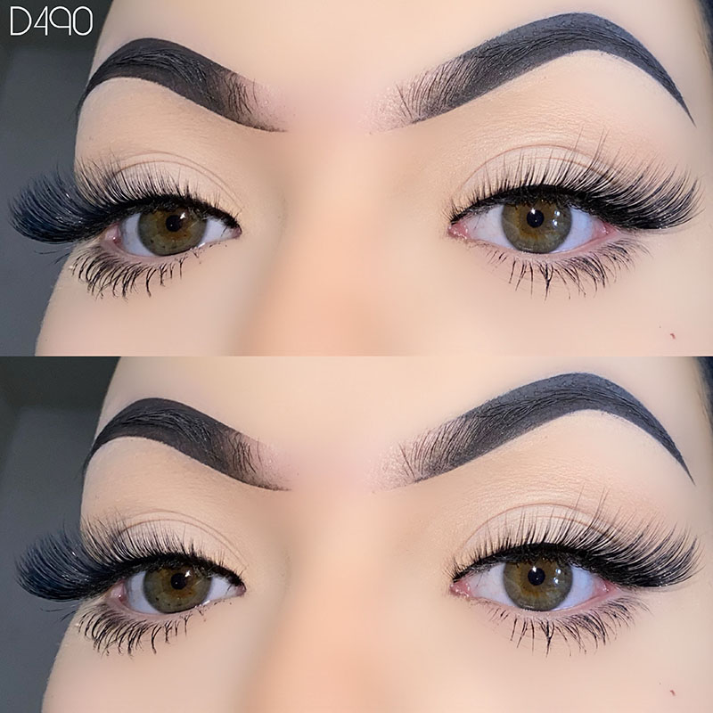Fluffy Fox Eye Lashes Wispy Cat Eye Bulu Mata