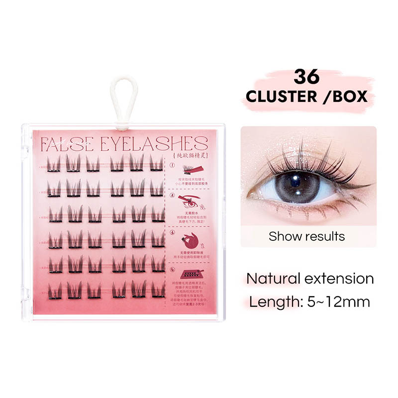 Pencet ing kit Extensions Cluster Lash sing sadurunge