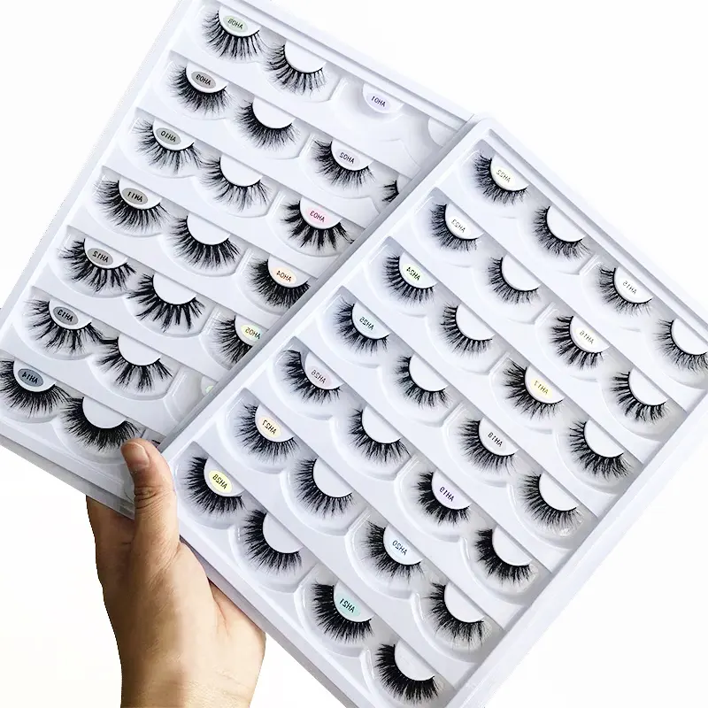 Lashes Serat 3D Vegan Palsu Gratis Kekejaman